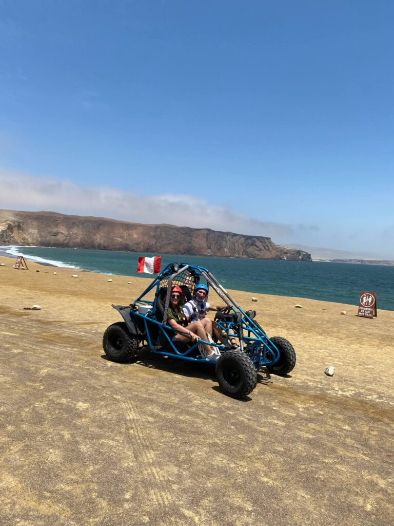 Pustynia Paracas przejażdżka Boogie Reserva Nacional