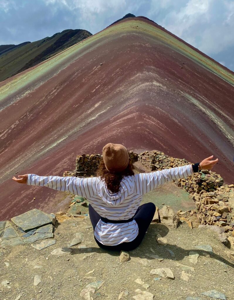 Vinicunca Tęczowa Góra Peru
