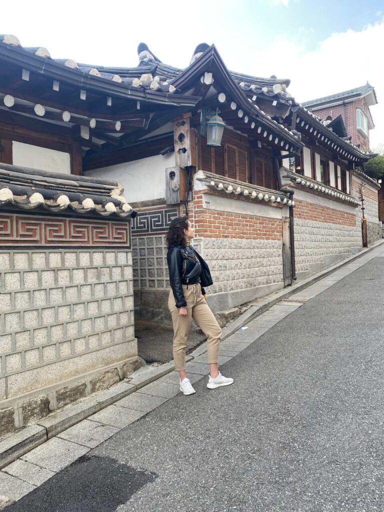 Hanok Village Korea Południowa Seul