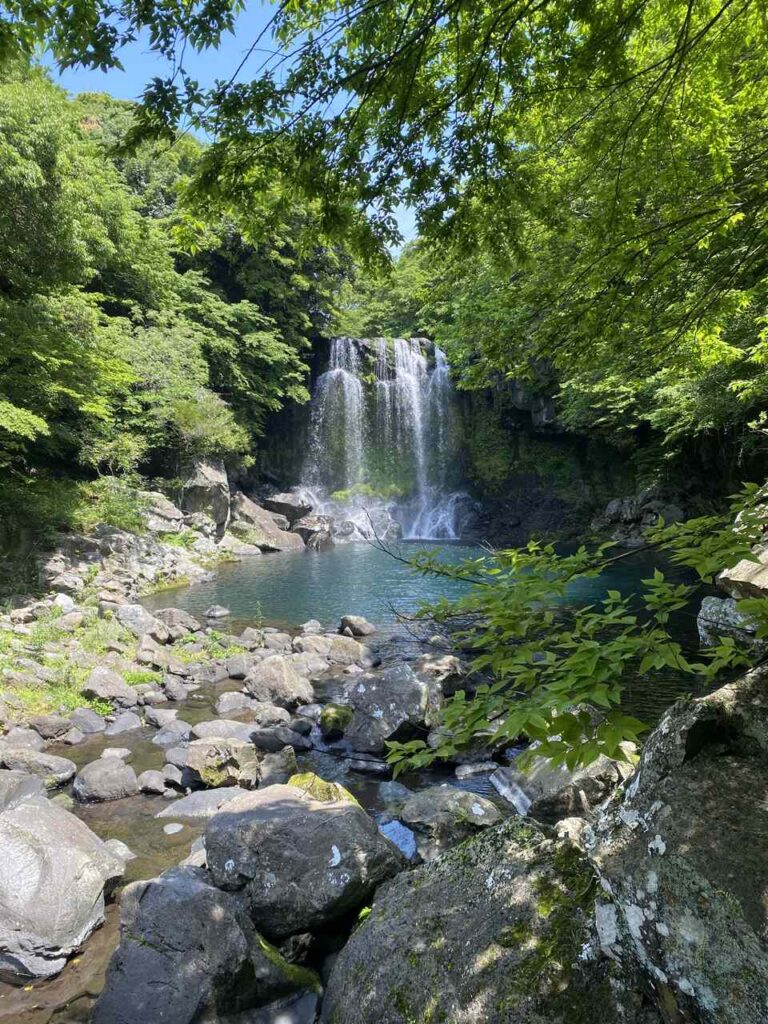 Wodospad Jeju Island