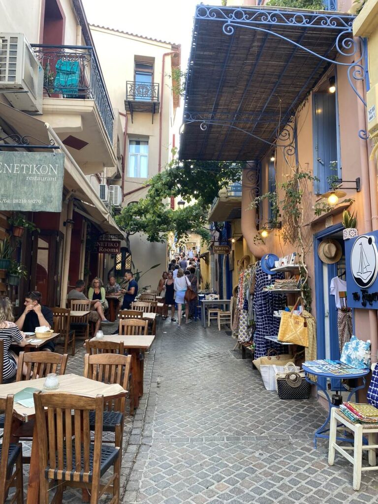 Chania miasteczko Kreta wąskie uliczki