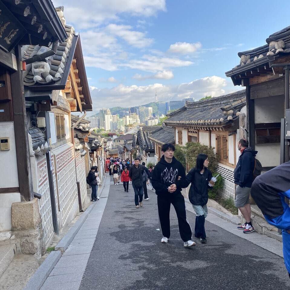 Hanok Village Korea Południowa Seul
