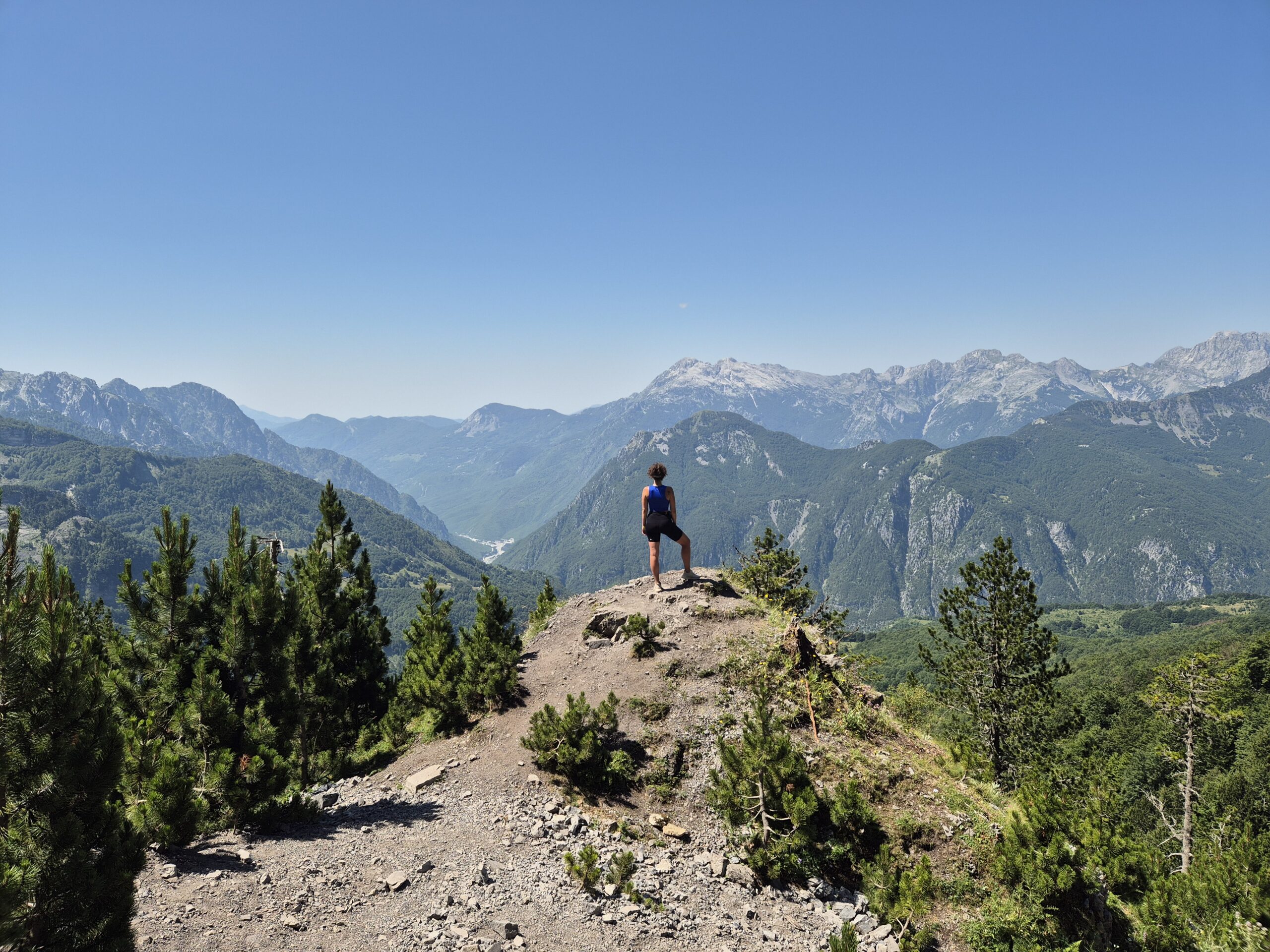 Valbona Pass góry północnoalbańskie trekking Valbone