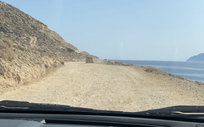 Dojazd samochodem na Lagunę Balos